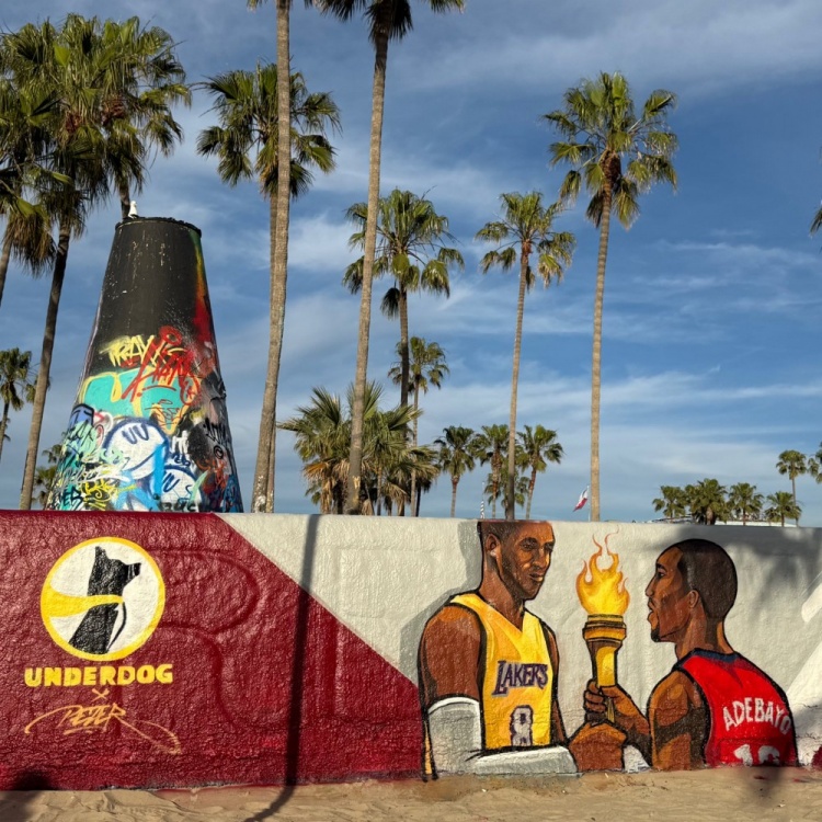 九游在线登录-81分先生和83分先生的传承？洛杉矶当地壁画致敬科比&amp;阿德巴约